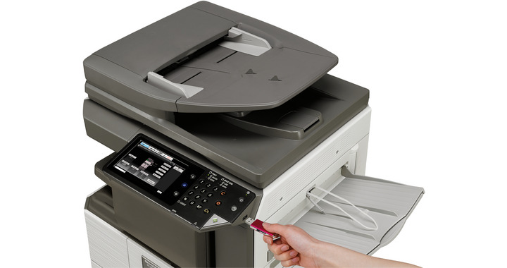 Sharp Multifunction Photocopier Mx M N Office Equipment Solutions